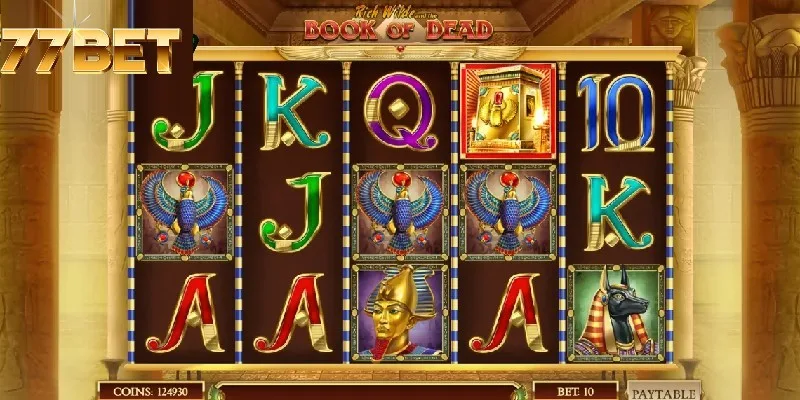 Book of Dead hấp dẫn tại 77BET