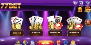 Game bài mới nhất 77BET: Cập nhật liên tục, an tâm tham gia