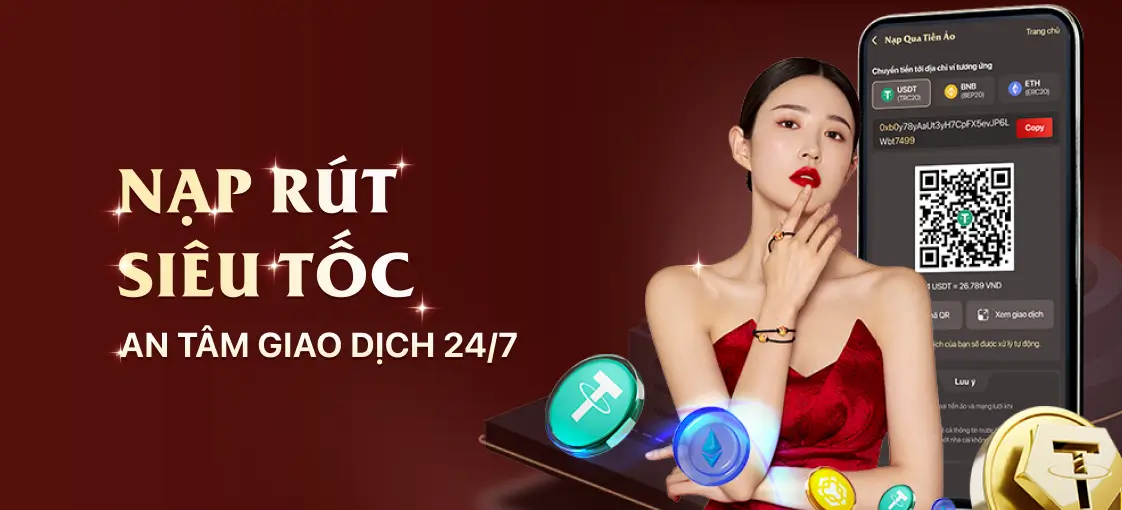Nạp rút 77BET