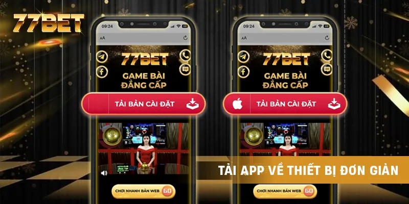 Tải App về thiết bị đơn giản Tải App về thiết bị đơn giản